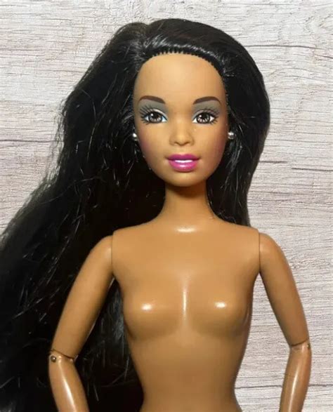 Barbie Christie Doll Aa Black African American Nude Picclick Uk My