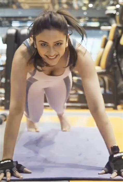 𝐌𝐎𝐍𝐒𝐓𝐄𝐑 😈 On Twitter Rt Thirumurugan27 Rakul Workout Has Some