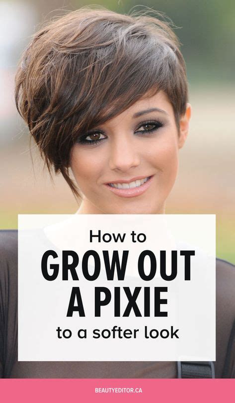 Ask A Hairstylist How To Grow Out A Spiky Pixie For A Softer Look