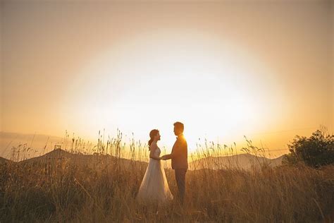Hd Wallpaper Wedding Sunset People Marriage Married Two People
