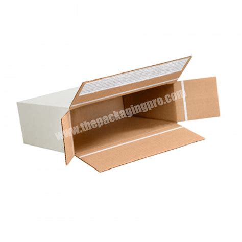 Custom Printing Reverse Tuck End Cardboard Shipping Boxes Self Seal