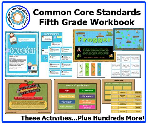 Fifth Grade Common Core Activities