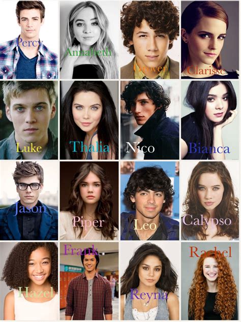 If i were the producers of the percy jackson movies, i'd cancel the 3rd movie in line on purpose too. Percy Jackson Characters... love this cast, but I dont ...