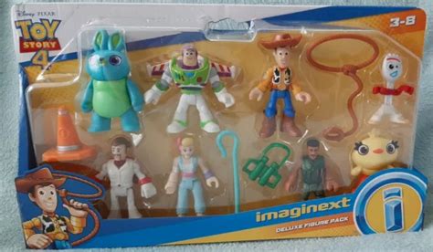 Disney Pixar Toy Story 4 Imaginext Deluxe Figure Pack 8 Characters