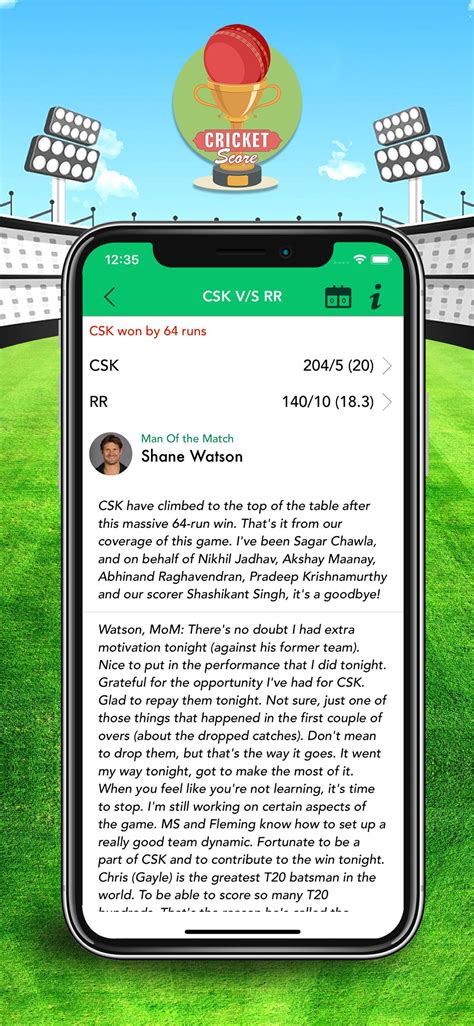 Live Match Cricket Score Ios App Source Code By V2ideas Codester