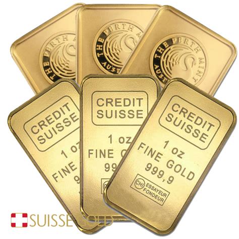 News zu credit suisse (cs). 20 x 1 Unze LBMA-zertifizierte Goldbarren