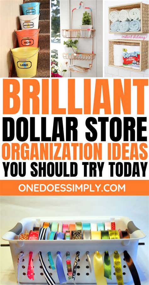 10 Dollar Store Organization Ideas You Should Try Today Diy Home O