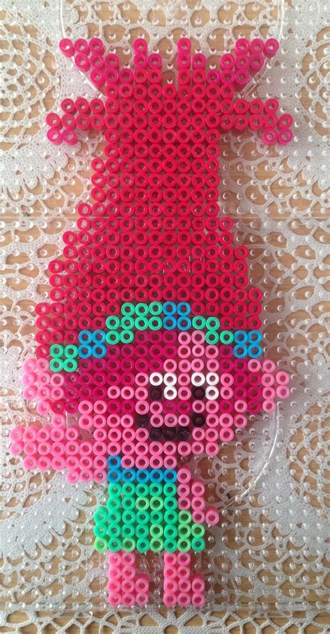 Princess Poppy Trolls Perler Hama Beads Pixel Art Perler Beads My Xxx Hot Girl