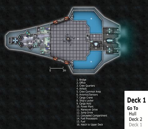 Deck Plans Rpg Floor Plans Gaming Star Wars Ships Star Wars