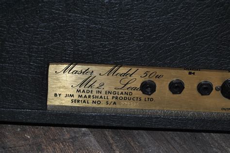 2204 Jmp Master Volume Lead 1975 1981 Marshall Audiofanzine
