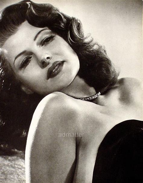 Rita Hayworth Sexy Photo Print 2 Sided Pinup Poster By Admatter