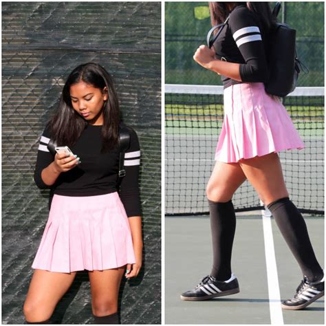 Macailah Maxwell Forever 21 Varsity Shirt Pink Tennis