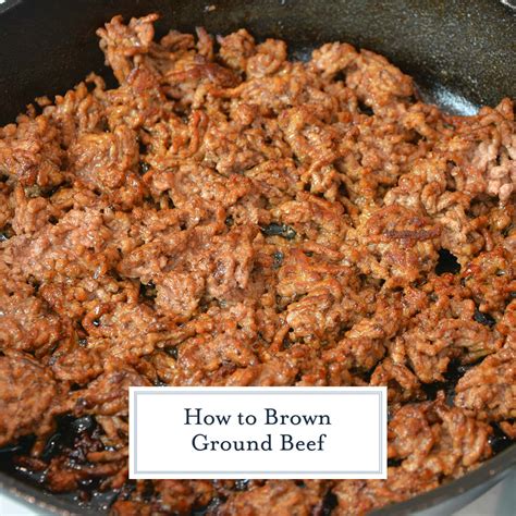 What Heat To Use To Brown Ground Beef Gentry Incromment