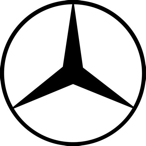 Mercedes Benz Clipart Svg Mercedes Logo Vector Png Download Full