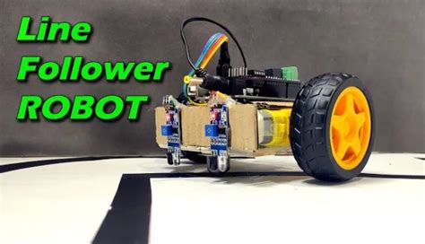 Building An Easy Line Follower Robot Using Arduino Uno Art