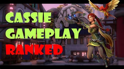 Paladins Cassie Ranked Gameplay Cassie Time Youtube