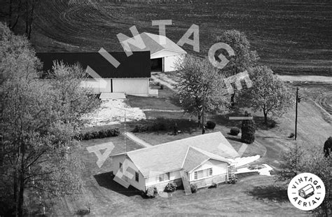 Vintage Aerial Ohio Coshocton County 1980 14 Rco 14