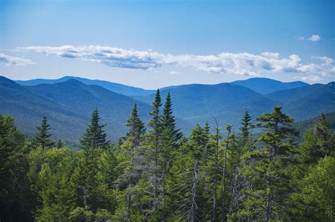 The White Mountains Of New Hampshire As Seen From The Kancamagus Pass