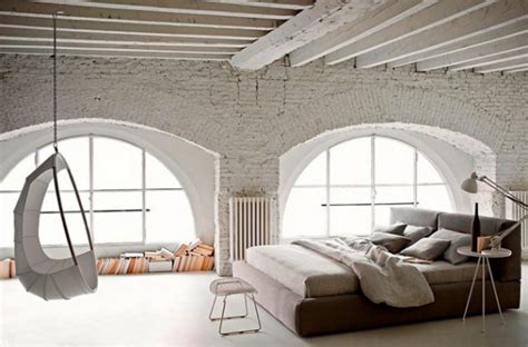 12 White Bricks Bedrooms With Urban Style That You Cant Miss