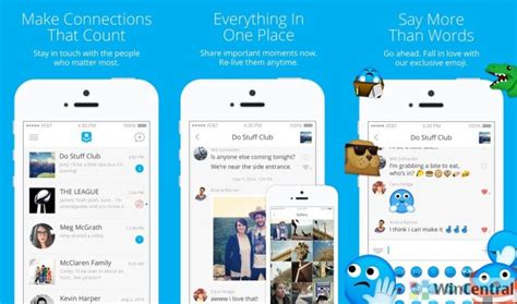 Groupme For Ios Gets A New Update With Image Caption Settings Wincentral