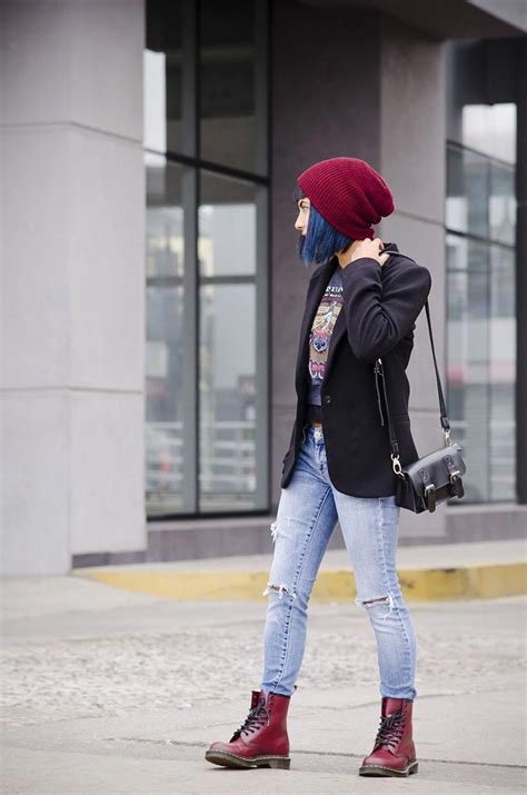 These jeans have a way of complimenting the tough boots, and all you have to ensure is that they are not too long. Doc Martens - What are they and how do you wear them ...