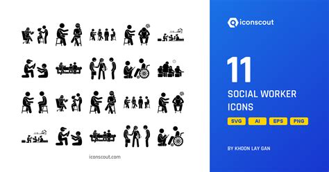 Download Social Worker Icon Pack Available In Svg Png And Icon Fonts