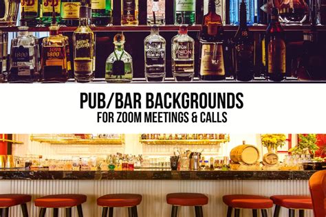 Home Bar Background Zoom