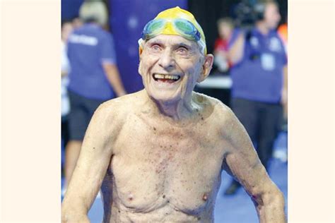 99 Year Old Swimmer Smashes World Record The Financial Express