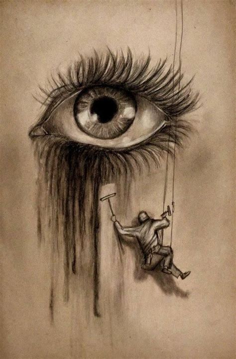 When Tears Are In Your Eyes I Will Dry Them All Cool Eye Drawings