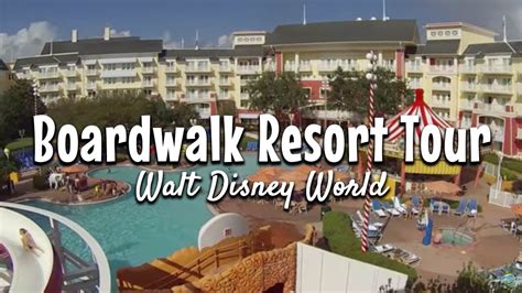 Boardwalk Resort Tour Walt Disney World Youtube