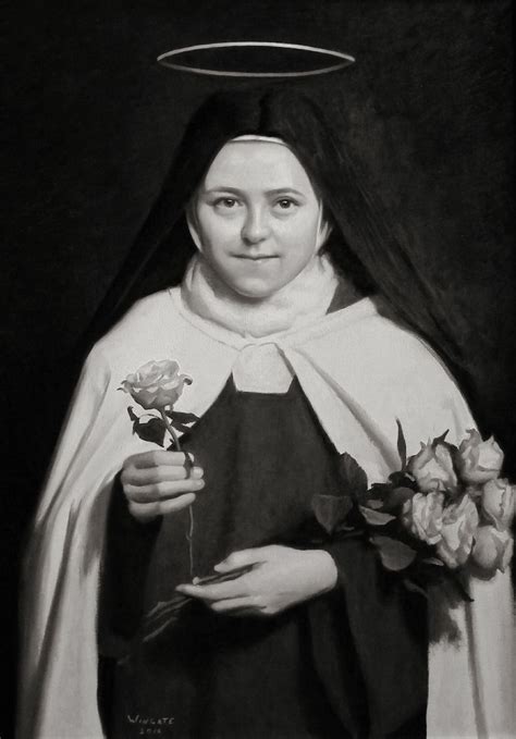 St Thérèse ~ The Little Flower St Therese Catholic Saints St