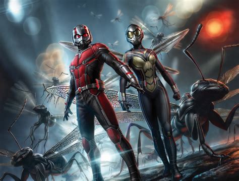Ant Man And The Wasp Promotional Poster Wallpaperhd Movies Wallpapers