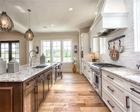 Galley Open Concept Kitchen Design Ideas And Remodel Pictures Houzz