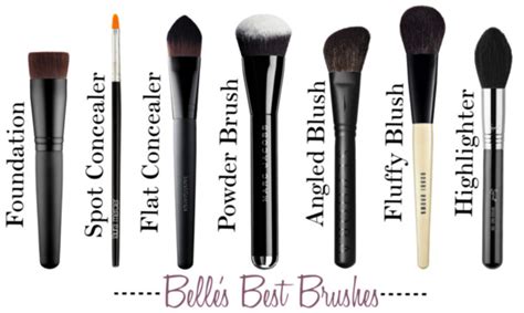 Belles Must Have Makeup Brushes Capitol Hill Style