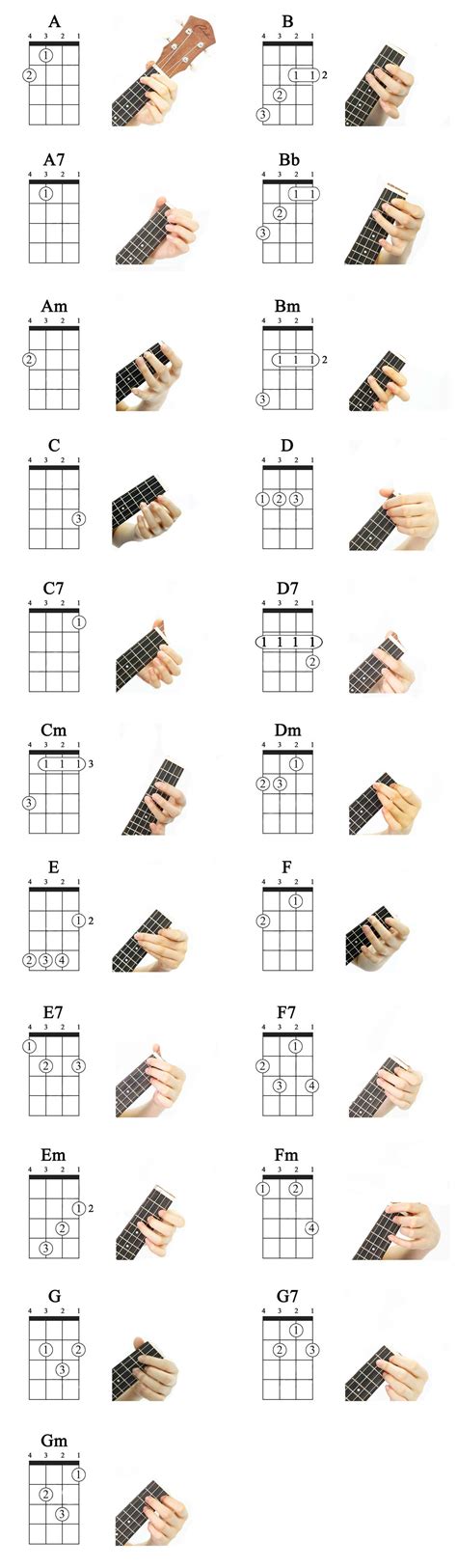 We have mentioned 13 easy 2 chord ukulele songs with video songs, artist's name, album's name, released date, genres, chord charts, and video tutorials. Ukulele: Basic 21 Ukulele Chords For Beginning Players