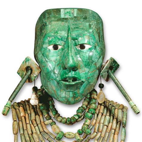 Pakals Funeral Mask Mayan Art Ancient Mayan Aztec Art