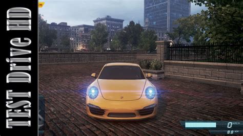 Porsche 911 Carrera S Need For Speed Most Wanted 2012 Test Drive