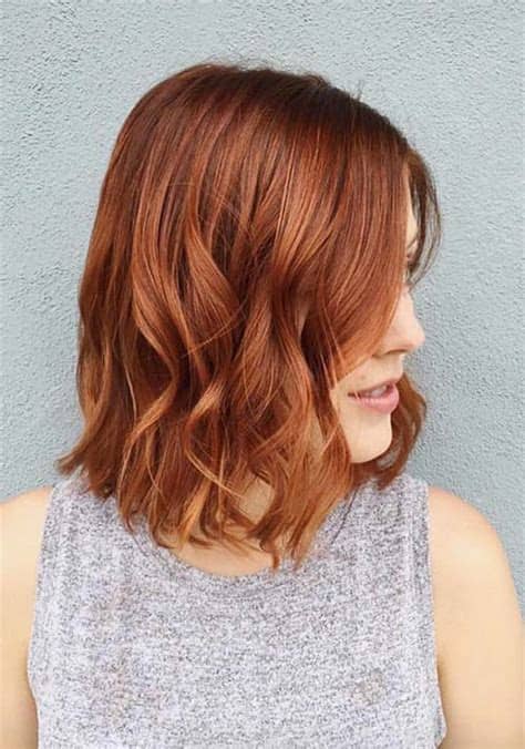 The red brown hair color can go from bronzy to more burgundy in tone. 100 Badass Red Hair Colors: Auburn, Cherry, Copper ...