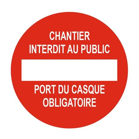 Panneau Avec Pictogramme Port Du Casque Obligatoire Signals The Best