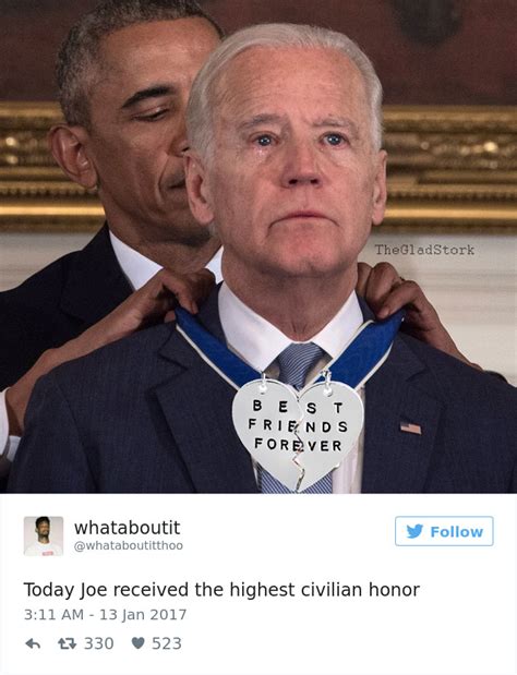 12 Hilarious Memes About Obama Surprising Joe Biden With The Medal Of