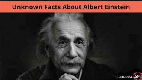 Top 10 Fascinating Facts About Albert Einstein