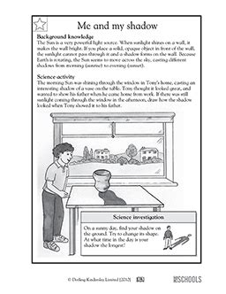 The worksheets are aligned to common core standards and include complete description of conversions. 3rd grade, 4th grade Science Worksheets: Me and my shadow | GreatSchools