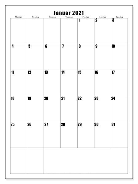 Alle terminkalender blätter kostenlos als pdf. Monatskalender Januar 2021 Zum Ausdrucken Kostenlos : Januar 2021 Kalender mit Feiertagen ...