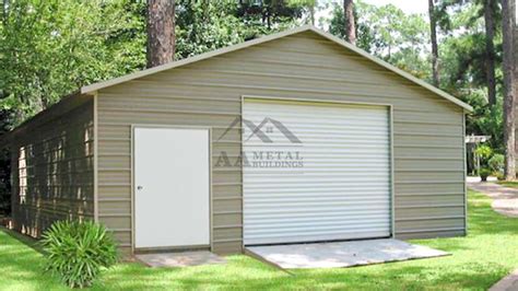 24x30 Metal Garage Structure Strong Durable Garages With Endless