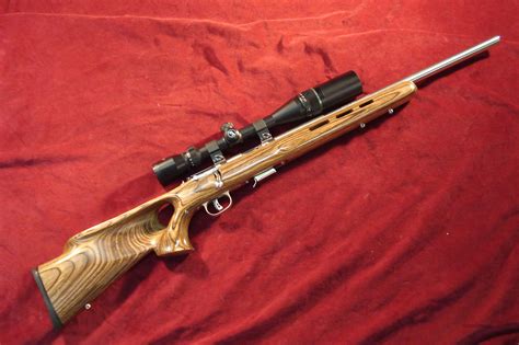 Savage 17hmr Stainless Laminate Thumbhole With For Sale