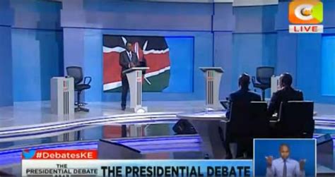 Presidential Debate In Kenya Full Video Raila Odinga July 2017
