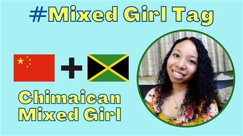 Blasian Monalisa Mixed Girl Tag Chimaican Chinese And Jamaican 香港混血兒 混血女人的經驗 [中文字幕] Youtube