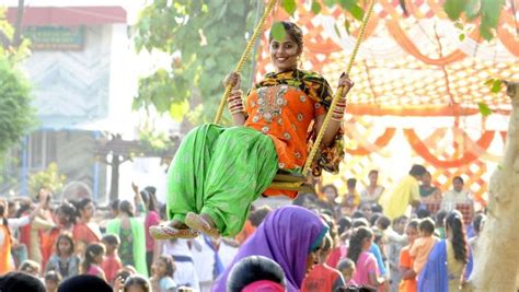 Photos Teej Celebrated Across Punjab And Haryana Punjab Photos Hindustan Times