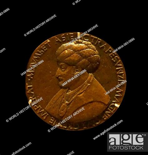 Bronze Medal Of Mehmed The Conqueror 1432 1481 An Ottoman Sultan By