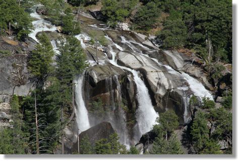 Waterfalls Of Yosemite Falls Hidden Falls